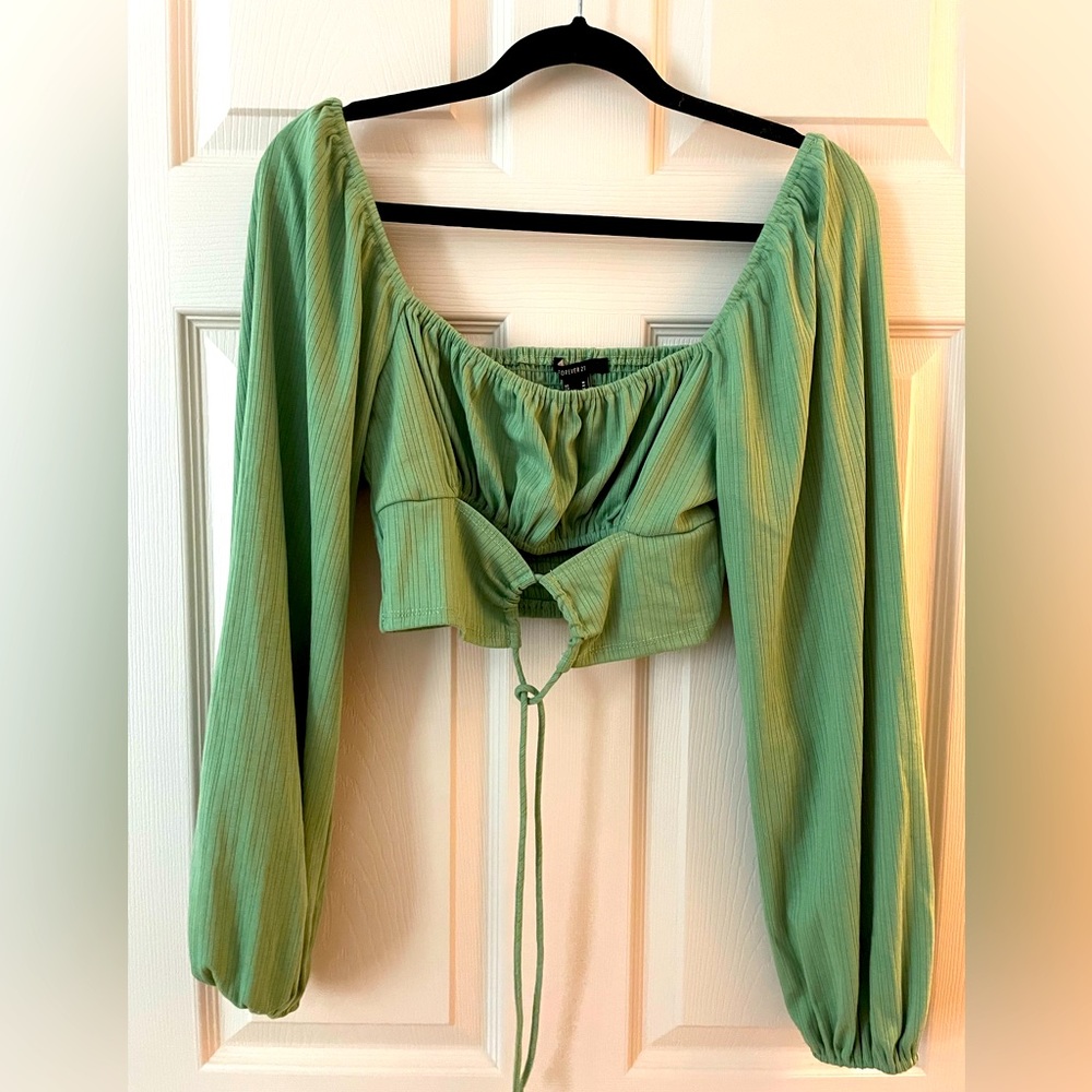 Crop top blouse